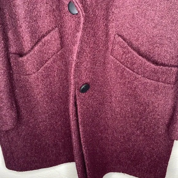Marc New York Paige coat in pressed boucle wool blend, size 14 - Picture 7 of 16